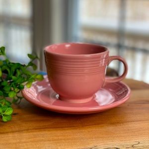 Fiestaware Tea Cup and Saucer